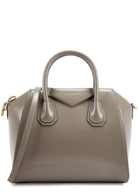 givenchy antigona small grey|Givenchy Antigona Small Top Handle Bag in Box Leather.